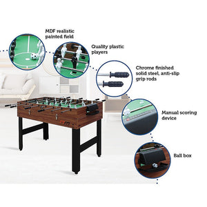 4FT 3-in-1 Games Foosball Soccer Hockey Pool Table Table