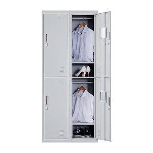Four-Door Office Gym Shed Storage Locker