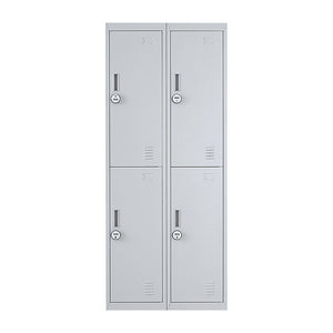 Four-Door Office Gym Shed Storage Locker