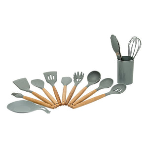 11x Kitchen Utensils for Cooking Baking Silicone Set