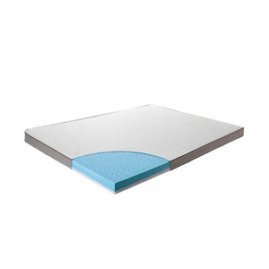 Palermo Double Memory Foam Mattress Topper Cooling Gel Infused CertiPUR Approved