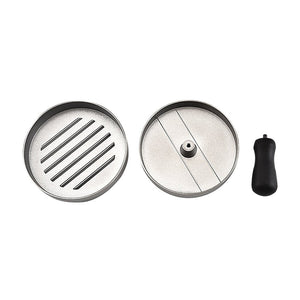 Large Round Hamburger Patty Maker Grill Press Burger Metal Mold Cooking Tools