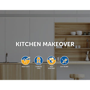 15 x Brushed Brass Drawer Pulls Kitchen Cabinet Handles - Gold Finish 96mm