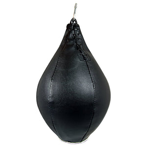 Boxing Speed Bag CowHide Leather MMA Punching Focus Bag Muay Thai Training Speed