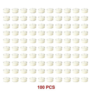 Bulk Buy Unscented SOY WAX Tealights, Soy Wax Tealight Candles - (100pc per set)