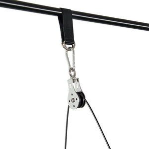 Pulley System Cable Attachment Pull Down Machine DIY Home Gym Workout Kit