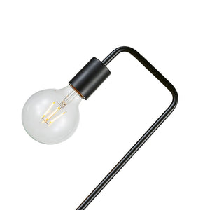 Modern Table lamp Desk Light Bedside Bedroom Black