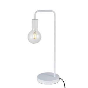 Modern Table lamp Desk Light Base Bedside Bedroom White