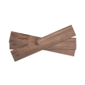 Vinyl Floor Tiles Self Adhesive Flooring Black Walnut Wood Grain 16 Pack 2.3SQM