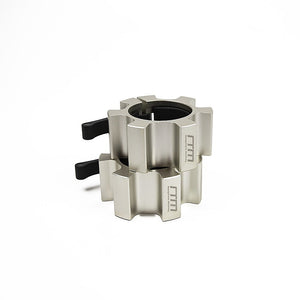 Aluminium Olympic Lock Collars | Pair Barbell Clamps Clips Quick