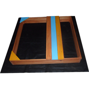 Wooden Backyard Sandbox for Kids | Outdoor Play Toy | Sandpit Design