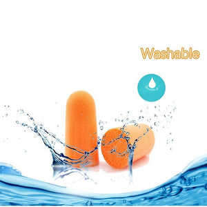 Foam Ear Plugs Disposable | 200 Pairs | Noise Cancelling Plane Sleep Snoring