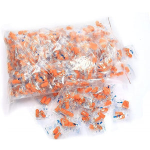 Foam Ear Plugs Disposable | 200 Pairs | Noise Cancelling Plane Sleep Snoring