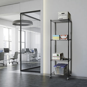 Modular Steel Shelving | 450 x 450 x 1800mm Wire Storage Shelf