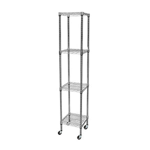 Modular Wire Storage Shelf 350 x 350 x 1800mm | Steel Shelving