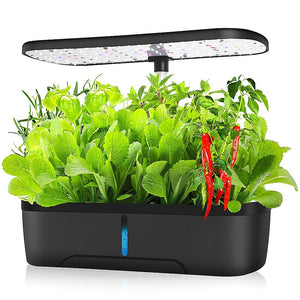 Hydroponics Growing System Indoor Germination Kit | 12 Pods | Home Gardening LED