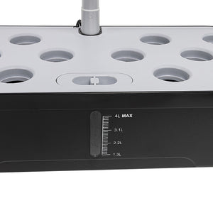 Hydroponics Growing System Indoor Germination Kit | 12 Pods | Home Gardening LED