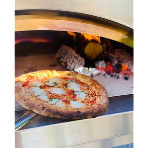 Metal Pizza Peel with Foldable Wood Handle | Pizza Utensil