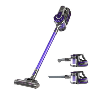 Devanti 150 Cordless Handheld Stick Vacuum Cleaner 2 Speed Purple And Grey