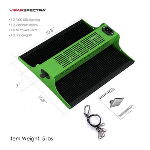 Viparspectra LED Grow Light - SMD Chips - P600