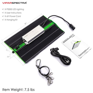 Viparspectra P2000 LED Grow Light - Pro Series