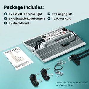 Viparspectra XS1500 Full Spectrum LED Grow Light