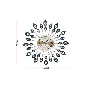 3D Crystal Styled Wall Clock