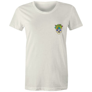 Women's Cactus Skull Pocket T-shirt