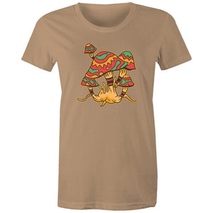 Women's Funky Mushroom T-shirt