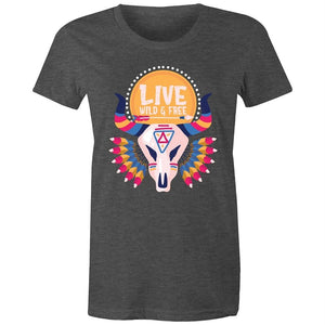 Women's Live Wild & Free T-shirt