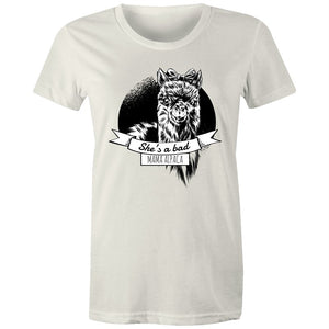 Women's She's A Bad Mama Alpaca T-shirt