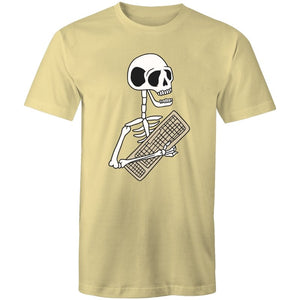 Men's Skeleton Keyboard Graphic T-shirt