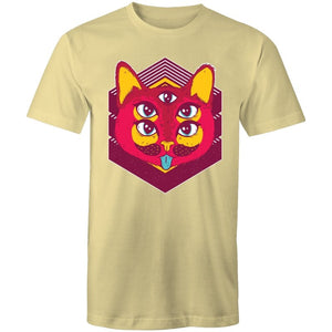 Men's Psychedelic Cat Eyes T-shirt