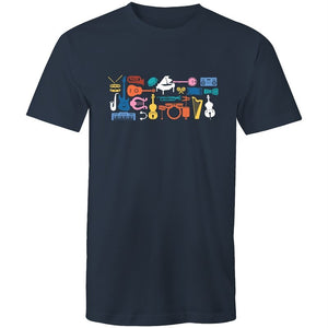 Men's Music Instrument Set T-shirt