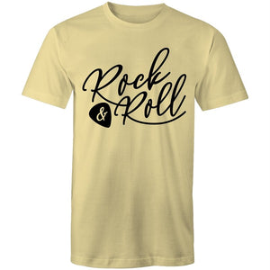 Men's Classic Rock And Roll Logo T-shirt