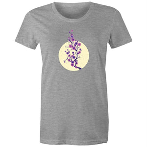 Women's Japanese Flower T-shirt