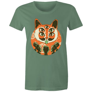 Women's Trippy Cat T-shirt