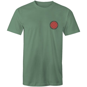 Men's Army Red Pocket Logo T-shirt