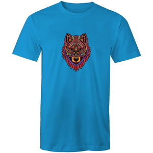 Men's Mandala Wolf T-shirt