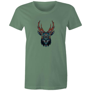 Women's Mandala Moose T-shirt