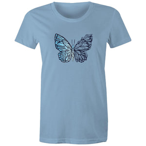 Women's Crystal Butterfly T-shirt