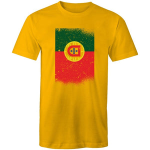 Men's Abstract Portuguese Flag T-shirt