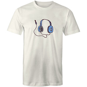 Men's Headphone Doodle T-shirt