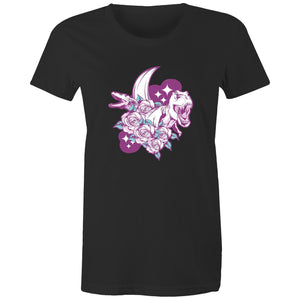 Women's Floral Dinosaurs T-shirt