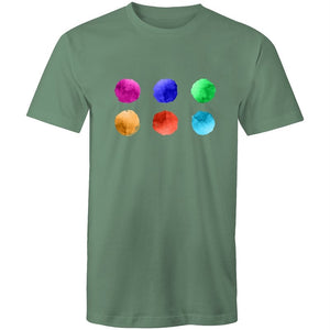 Men's Water Colour Batch T-shirt