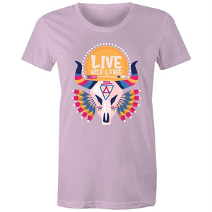 Women's Live Wild & Free T-shirt