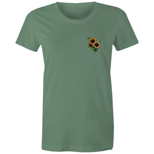 Women's Sunflower Pocket T-shirt
