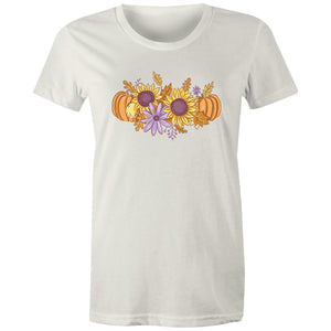 Women's Autumn Flower Bouquet T-shirt