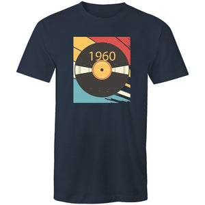 Men's Retro 1960 Music Poster T-shirt