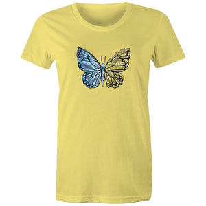 Women's Crystal Butterfly T-shirt